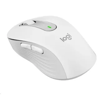 Logitechova brezžična miška M650 L Signature, belkasta