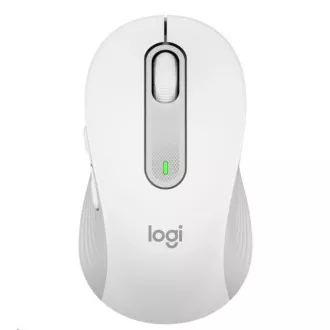 Logitechova brezžična miška M650 M Signature, belkasta