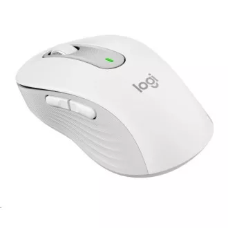 Logitechova brezžična miška M650 M Signature, belkasta