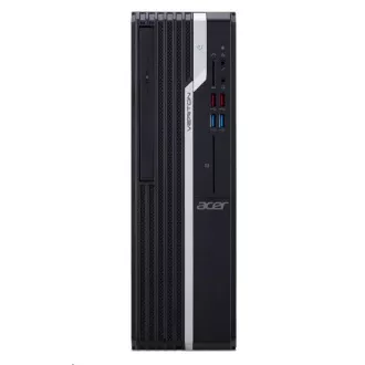 ACER PC EDU Veriton VX2680G - i3-10105, 4GB, 256GB, USB KB miška, Wifi BT, W10P, 2 leti CI EDU, črna