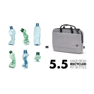 DICOTA Eco Slim Case MOTION 14 - 15,6" svetlo siva