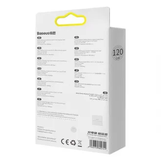 Baseus Crystal Shine Series USB-C Lightning 20W 1, 2m podatkovni kabel, črn Baseus Crystal Shine Series USB-C Lightning 20W 1, 2m podatkovni kabel, črn