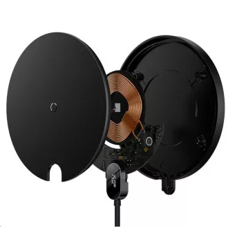 Brezžični polnilec Baseus Digital LED Gen 2 15W Black