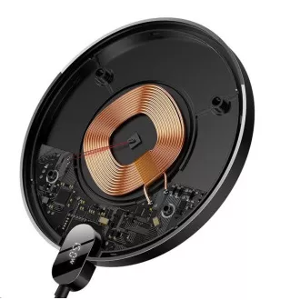 Brezžični polnilec Baseus Digital LED Gen 2 15W Black