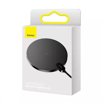 Brezžični polnilec Baseus Digital LED Gen 2 15W Black
