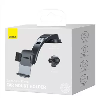 Baseus Easy Control Clamp Car Mount z roko SET črna