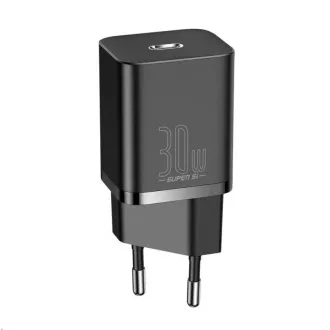 Baseus Super Si adapter za hitro polnjenje IC 30W črn