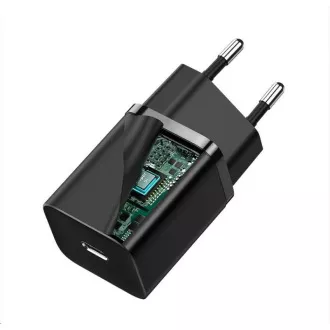 Baseus Super Si adapter za hitro polnjenje IC 30W črn