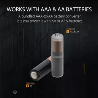 ASUS miška TUF GAMING M4 WL (P306), črna ASUS miška TUF GAMING M4 WL (P306), črna