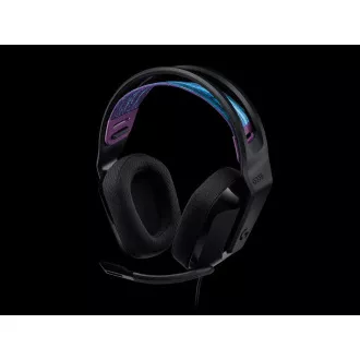 Logitech žične gaming slušalke G335, črne