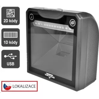 Virtuos 2D bralnik HT-865A, stacionarni, USB, črn