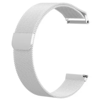 RhinoTech univerzalni trak Milanese napetost Quick Release 22mm srebrn