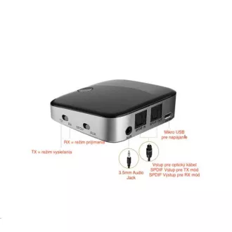 Avdio sprejemnik in oddajnik bluetooth CARNEO BT-269