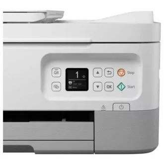 Canon PIXMA Printer TS7451A white - barvni, MF (tiskanje, kopiranje, skeniranje, oblak), obojestranski tisk, USB, Wi-Fi, Bluetooth
