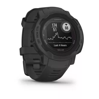 Garmin GPS športna ura Instinct 2 Solar - grafitna, EU