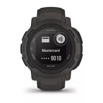 Garmin GPS športna ura Instinct 2 Solar - grafitna, EU