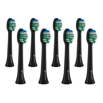 TrueLife SonicBrush kompaktne glave Black Standard 8 paketov