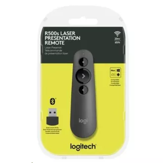 Logitech Wireless Presenter R500s Graphite, Brezžični predvajalnik