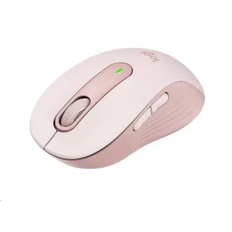 Logitech brezžična miška M650 L Signature, roza, EMEA