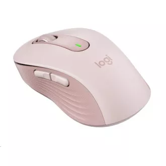 Logitech brezžična miška M650 L Signature, roza, EMEA