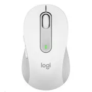 Logitech M650 L Left Signature brezžična miška za levičarje, bela, EMEA