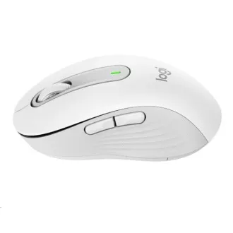 Logitech M650 L Left Signature brezžična miška za levičarje, bela, EMEA