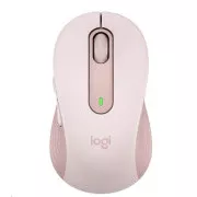 Logitech brezžična miška M650 Signature, rožnata, EMEA