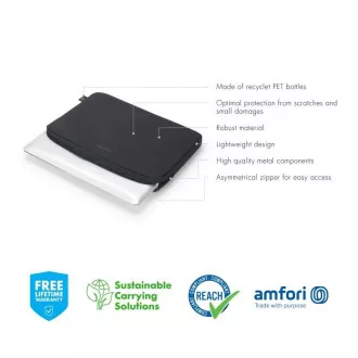 DICOTA Eco Sleeve BASE 12-12,5" črna