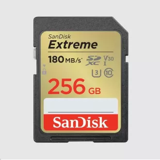 SanDisk SDXC kartica 256 GB Extreme (190 MB/s razreda 10, UHS-I U3 V30)