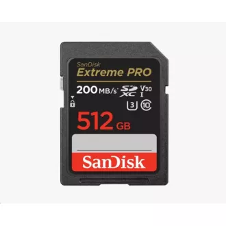 SanDisk SDXC kartica 512 GB Extreme PRO (200 MB/s razreda 10, UHS-I U3 V30)