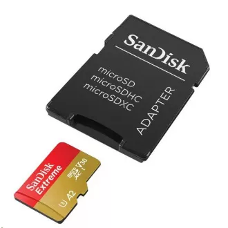 SanDisk micro SDXC kartica 64GB Extreme (170 MB/s razred 10, UHS-I U3 V30)   adapter