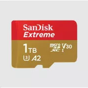 SanDisk micro SDXC kartica 1TB Extreme (190 MB/s razreda 10, UHS-I U3 V30)   adapter