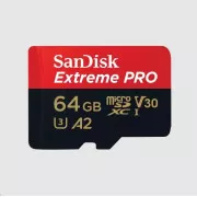 SanDisk micro SDXC kartica 64GB Extreme PRO (200 MB/s razred 10, UHS-I U3 V30)   adapter