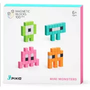 Magnetni gradbeni set PIXIO Mini Monsters