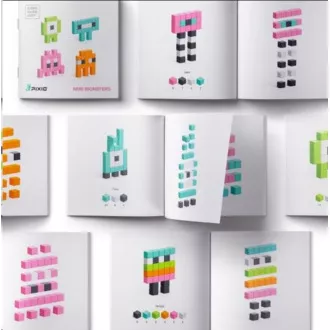 Magnetni gradbeni set PIXIO Mini Monsters