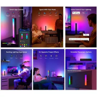 Govee Flow Plus SMART LED TV in igranje iger - RGBICWW