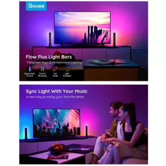 Govee Flow Plus SMART LED TV in igranje iger - RGBICWW