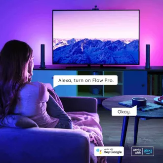 Govee Flow PRO SMART LED TV in igranje iger - RGBICWW