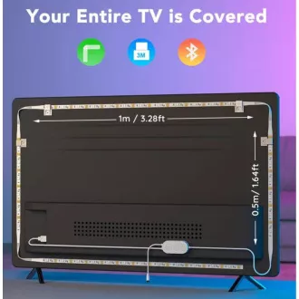 Govee TV 46-60" SMART LED osvetlitev RGB   daljinski upravljalnik