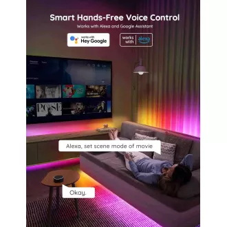 Govee WiFi RGBIC Smart PRO LED trak 10 m - izjemno trpežen