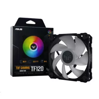 ASUS ventilator TUF GAMING TF120 ARGB, 120mm ventilator za PC ohišje ASUS ventilator TUF GAMING TF120 ARGB, 120mm ventilator za PC ohišje