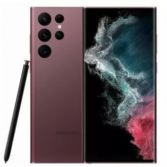 Samsung Galaxy S22 Ultra (S908), 12/256 GB, 5G, DS, EU, bordo rdeča