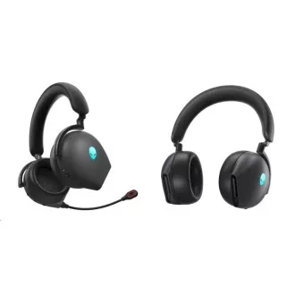 Brezžične brezžične igralne slušalke Dell Alienware Tri-ModeWireless | AW920H (Dark Side of the Moon)
