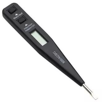 Tester trdnosti, LCD, C napetost: 12 - 230V