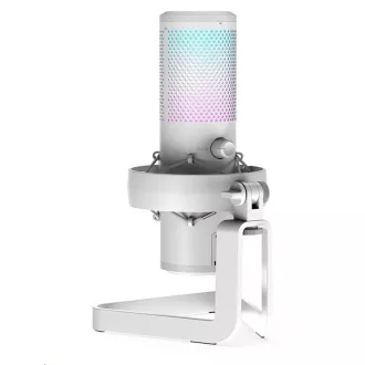 SPC Gear Mikrofon AXIS Streaming Microphone Onyx White USB