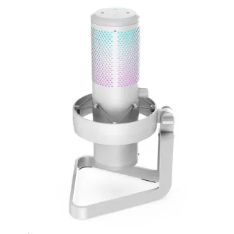 SPC Gear Mikrofon AXIS Streaming Microphone Onyx White USB