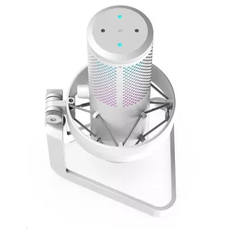 SPC Gear Mikrofon AXIS Streaming Microphone Onyx White USB