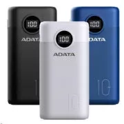 ADATA PowerBank AP10000 - zunanja baterija za mobilne naprave/tablice 10000 mAh, črna (37Wh) USB-C
