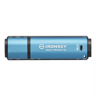 Kingston Flash disk IronKey 16GB Vault Privacy 50 AES-256 šifriran, FIPS 197