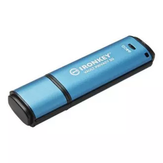 Kingston Flash disk IronKey 64GB Vault Privacy 50 AES-256 šifriran, FIPS 197